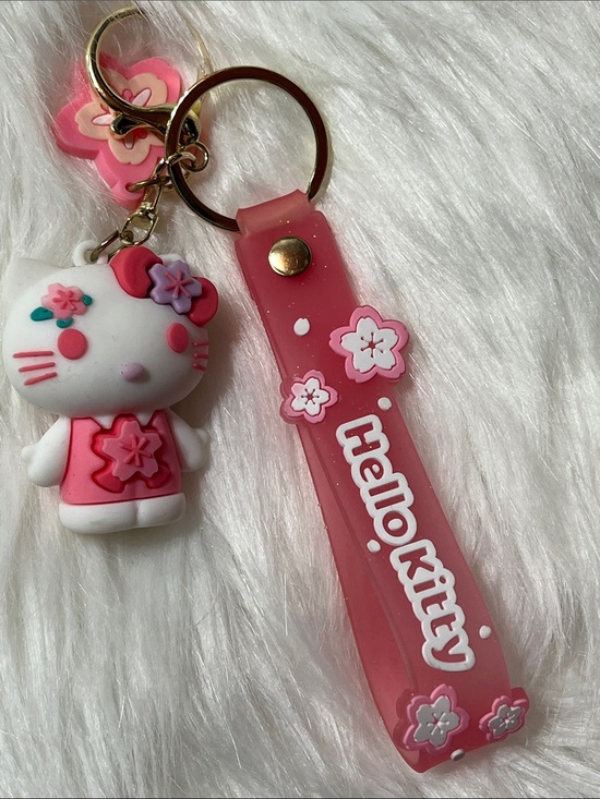 Sanrio Accessories - Hello Kitty Pink Keychain New